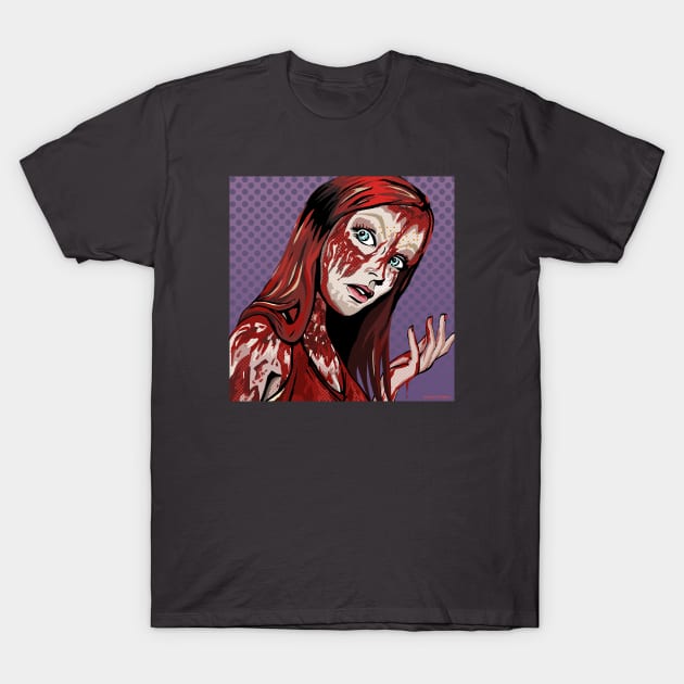 Carrie Lichtenstein T-Shirt by FanboyMuseum